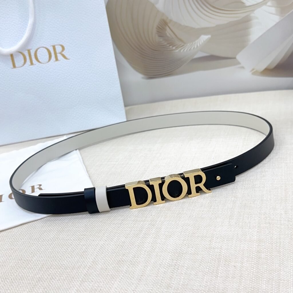 💥💥💥 2.0cm Dior belt, double-sided top-grain leather