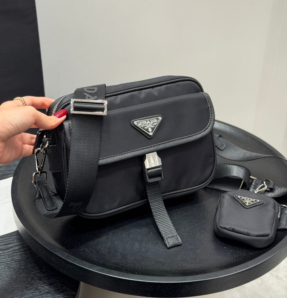 Prada messenger bag & 2-in-1 camera bag