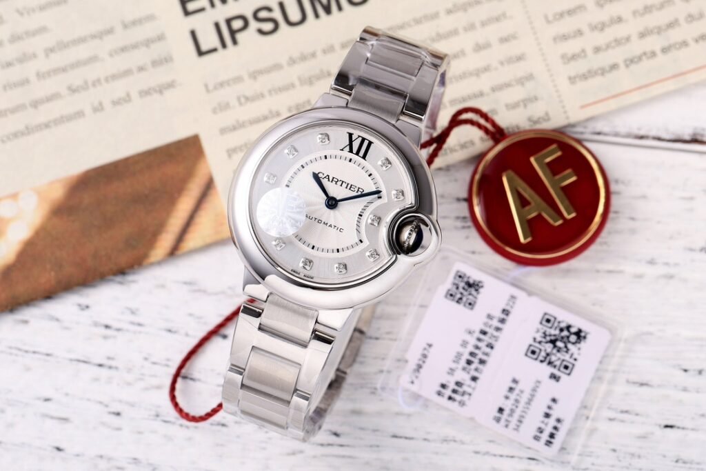 AF——Cartier 33mm Blue Ball Series Watch