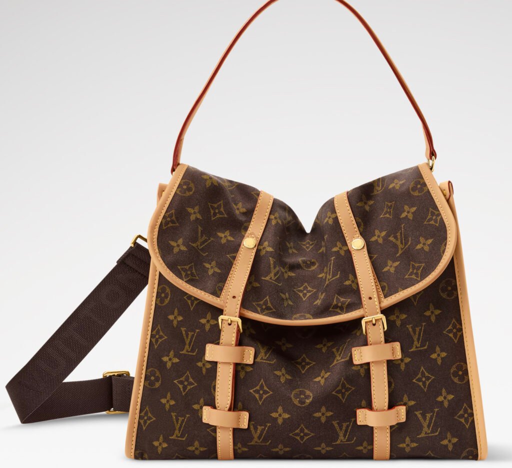 Louis Vuitton Jet Lag MM Bag - Monogram Silk Tech M2A425 (Alternate Views)