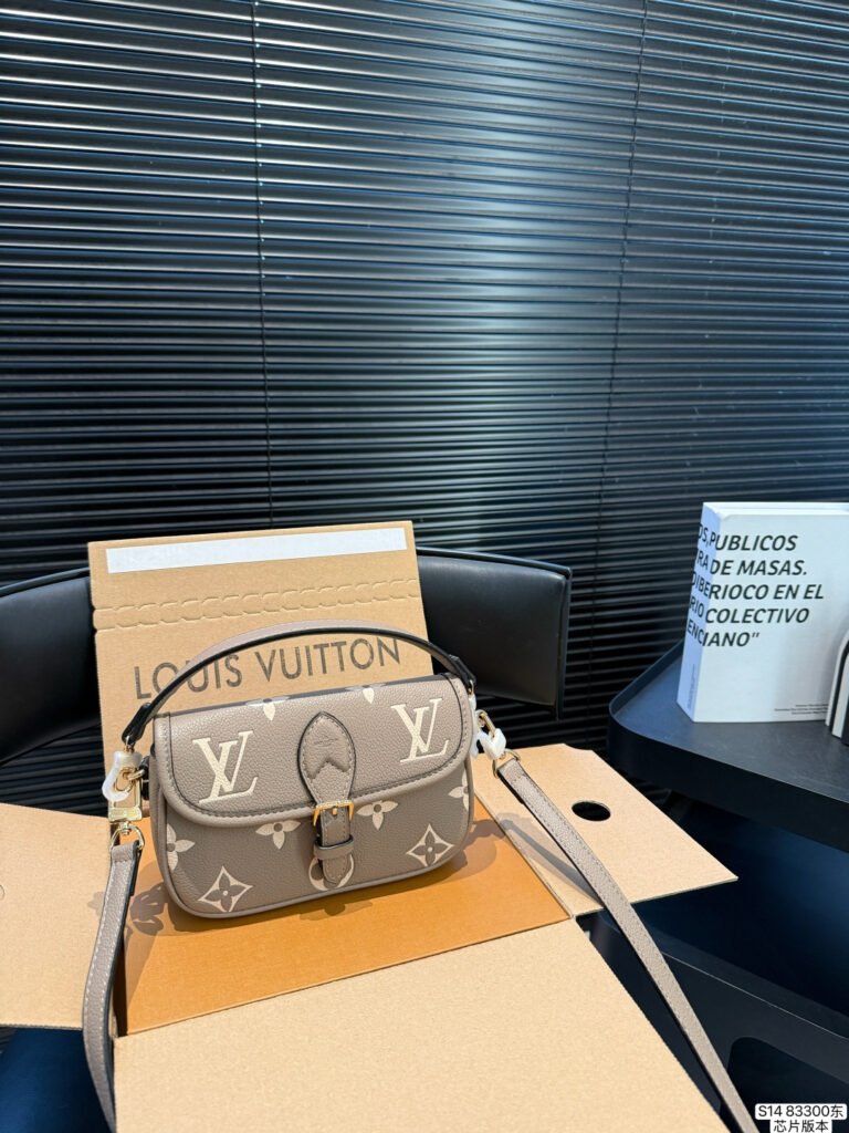 Louis Vuitton Mini Baguette Shoulder Bag (Chip Version)