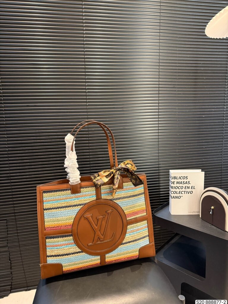 Louis Vuitton Monogram Woven Top-Handle Bag
