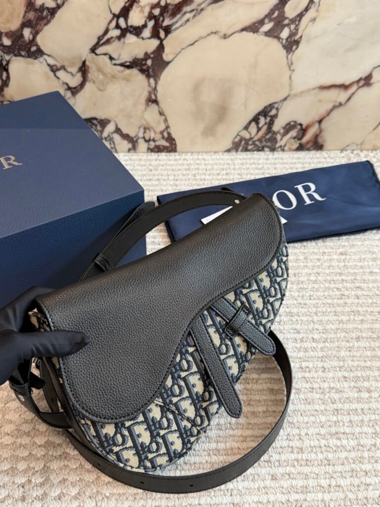 Dior New Saddle Postman Messenger Bag