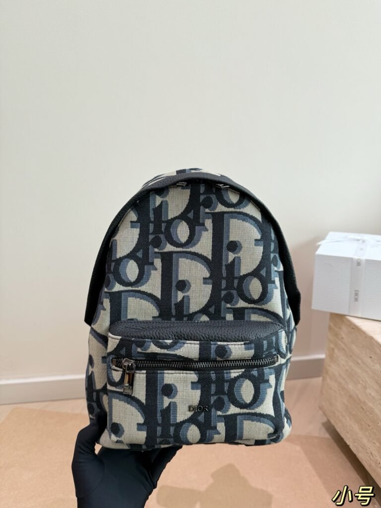Dior Oblique Canvas Backpack — Small