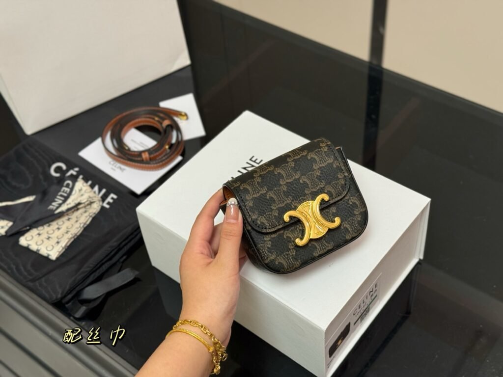 CELINE Mini Coin Pouch Bag