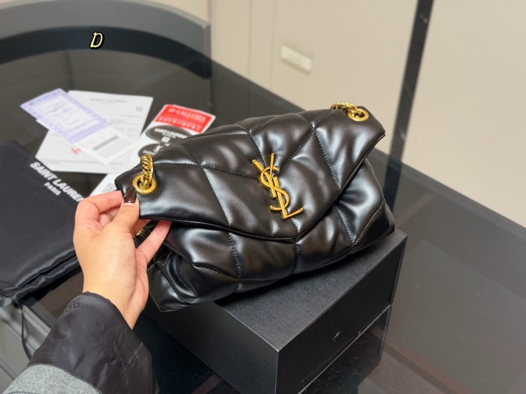 Saint Laurent Calypso Chain Underarm Bag — Alternate Views