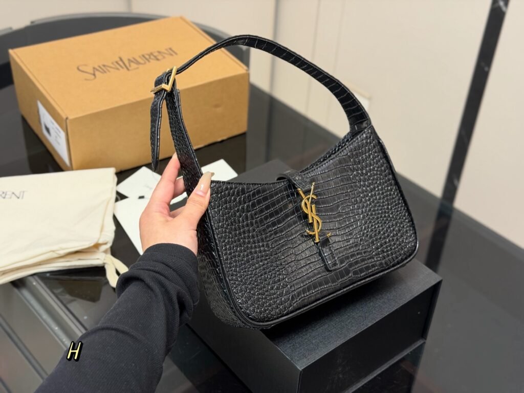 Saint Laurent Underarm Bag — Calfskin