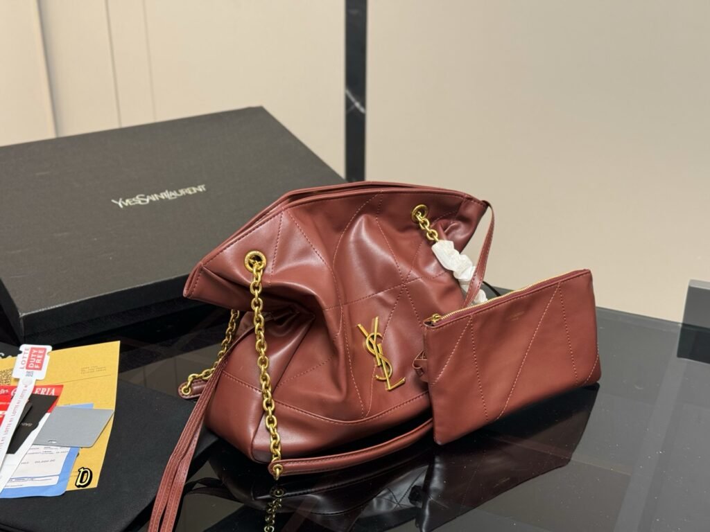 Saint Laurent Pochon Tote — Woven Edition
