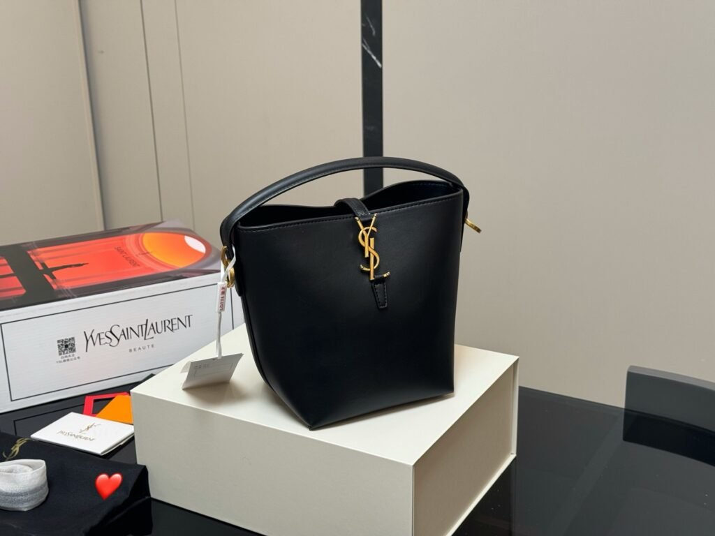 Saint Laurent Le 37 Bucket Bag — Calfskin, Medium