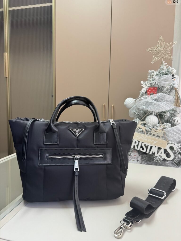 Prada Logo Tote Bag — Unisex