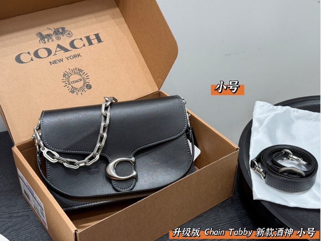 Coach Chain Tabby Shoulder Bag 26 — Reissue
