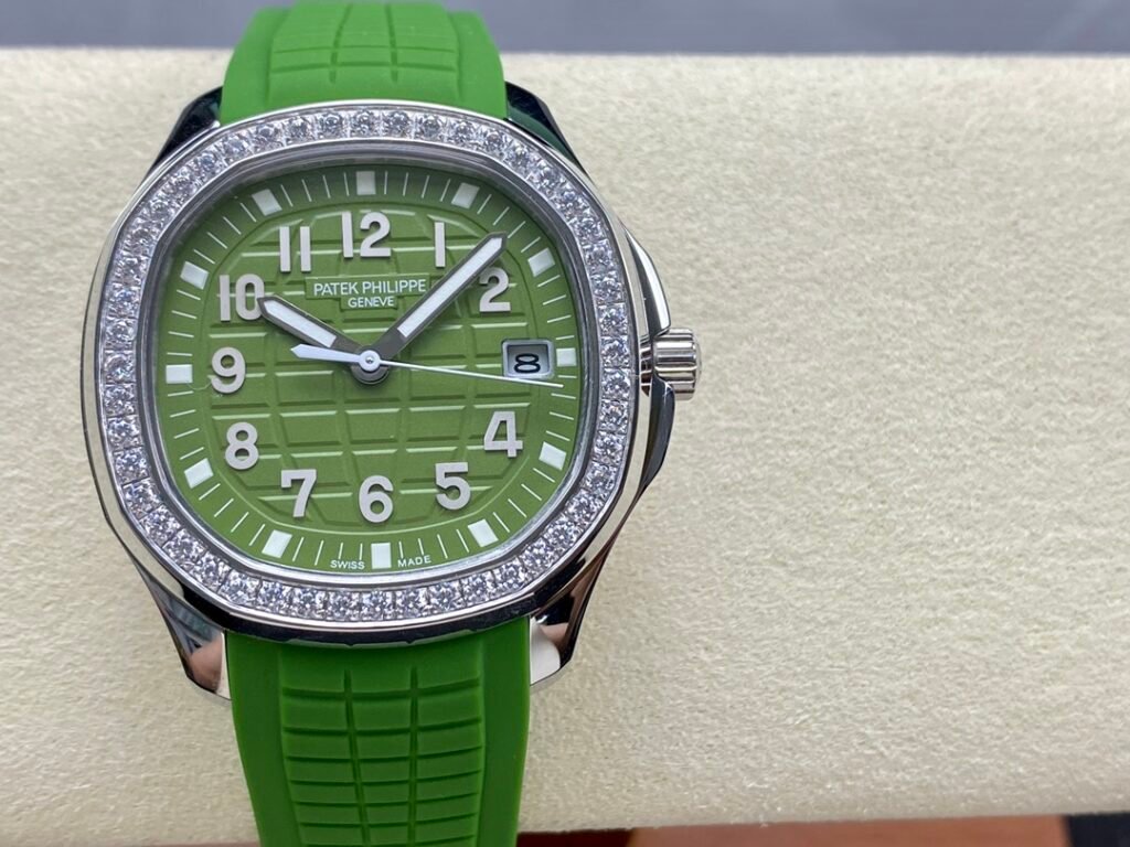 Patek Philippe Aquanaut Luce designed for women. Elegant