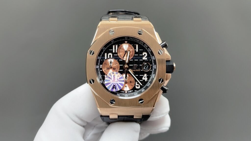 AP 26238 Rose Gold Black Dial 42mm 3126 Movement Top Quality